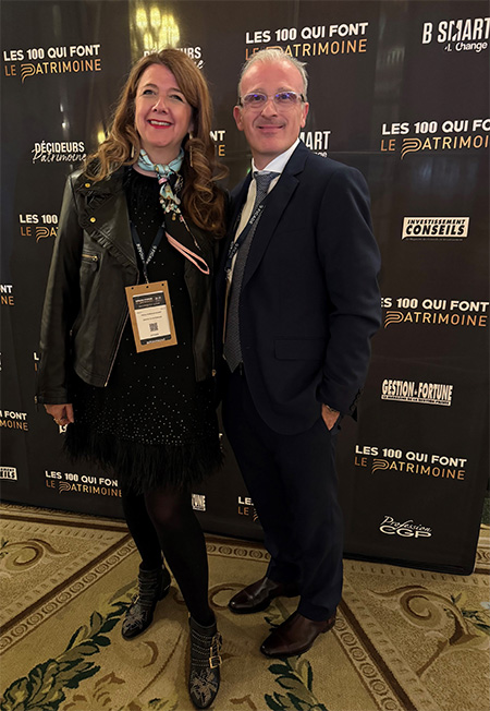 Hélène Barraud-Ousset et Jean-Olivier Ousset au Grand Forum du Patrimoine 2025